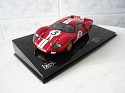 1:43 - IXO - Ford - MK II #3 - 1966 - Red W/White Stripes - Competición - LeMans 1966 - 0